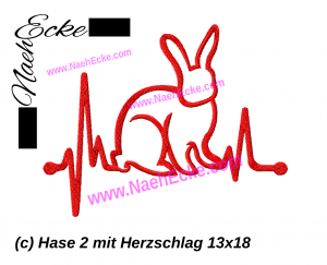 Hase 02 mit Herzschlag