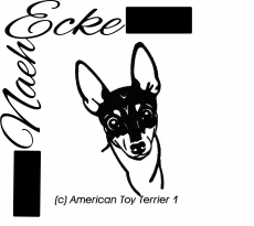 Stickdatei American Toy Terrier 1 13x18