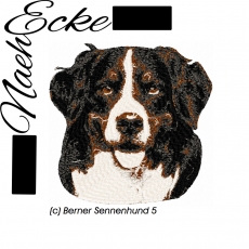 Stickdatei Berner Sennenhund Nr. 5 13x18 PHOTOstitch