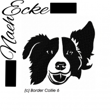 Stickdatei Border Collie Nr. 6 20x30