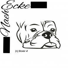 Stickdatei Boxer Nr. 4 20x30