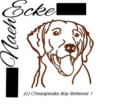 Stickdatei Chesapeake Bay Retriever Nr. 1 10x10