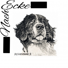 Stickdatei Landseer Nr. 5 Photostitch 13x18