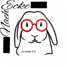 Stickdatei Hase Nr. 05-1 13x18