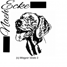 Stickdatei Magyar Vizsla 3 13x18 <br />