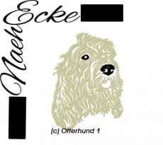 Stickdatei Otterhund 1 13x18 <br />