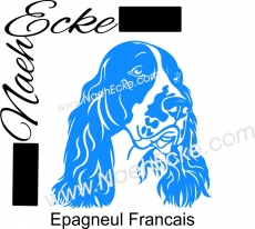 PLOTTERdatei Epagneul Francais SVG / EPS