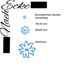 Stickdatei Brandzeichen Noriker Vorarlberg 10x10