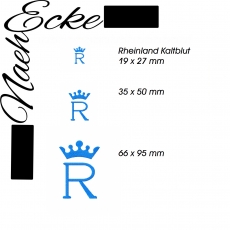 Stickdatei Brandzeichen Rheinland Kaltblut 10x10