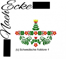 Stickdatei Schwedische Folklore 1 13x18