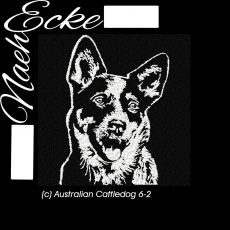 Stickdatei Australian Cattledog 6-2 13x18