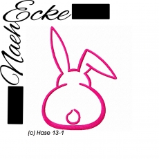 Stickdatei Hase Nr. 13-1 10x10