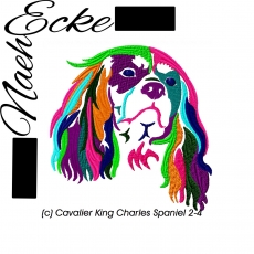 Stickdatei Cavalier King Charles Spaniel 2-4 13x18