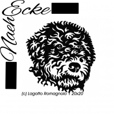 Stickdatei Lagotto Romagnolo 1 20x20