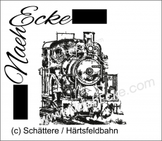 Stickdatei Eisenbahn 