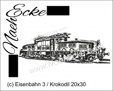 Stickdatei Eisenbahn 3 