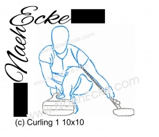 Stickdatei Curling 1 10x10