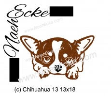 Stickdatei Chihuahua Nr. 13 13x18