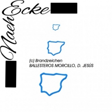 Stickdatei Brandzeichen BALLESTEROS MORCILLO, D. JESÚS 10x10 <br />