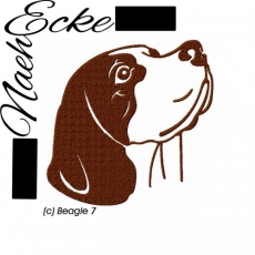 Stickdatei Beagle 7 10x10