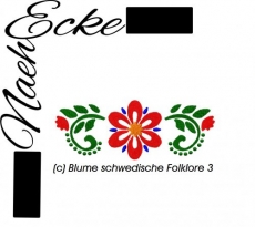 Stickdatei Schwedische Folklore 3 10x10