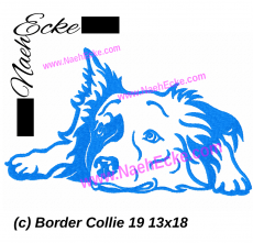 Stickdatei Border Collie 19 13x18 / 14x20