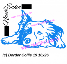 Stickdatei Border Collie 19 15x26 / 16x26