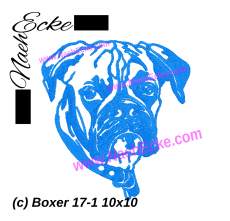 Stickdatei Boxer 17-1 10x10