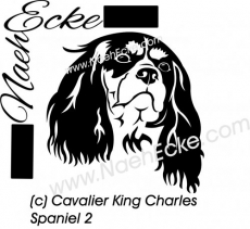 PLOTTERDatei Cavalier King Charles Spaniel 2 SVG / EPS