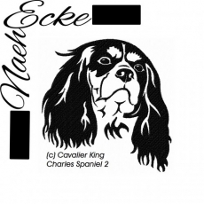 Stickdatei Cavalier King Charles Spaniel 2 10x10