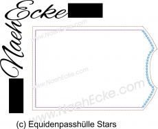 Stickdatei ITH Equidenpass Cover 