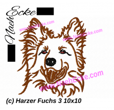 Stickdatei Harzer Fuchs 3 10x10