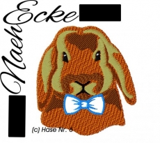 Stickdatei Hase Nr. 06 10x10