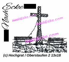 Stickdatei Hochgrat / Oberstaufen 2 13x18 / 14x20