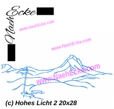 Stickdatei Hohes Licht 2 20x28 / 18x30