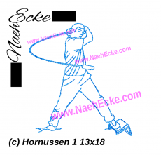 Stickdatei Hornussen 1 13x18 / 14x20