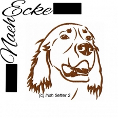 Stickdatei Irish Setter Nr. 2 10x10 <br />