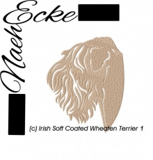 Stickdatei Irish Soft Coated Wheaten Terrier 1 10x10 <br />