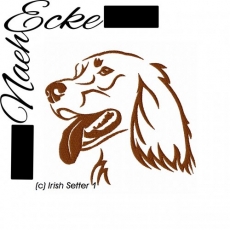 Stickdatei Irish Setter Nr. 1 10x10 <br />