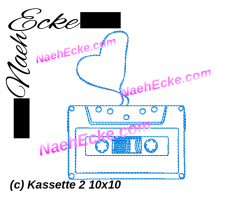 Stickdatei Kassette 2 10x10