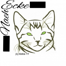 Stickdatei Katze 11 10x10 <br />