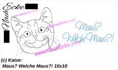 Stickdatei Katze 16 