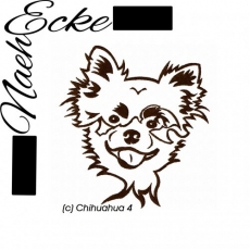 Stickdatei Chihuahua Nr. 4 10x10