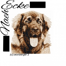 Stickdatei Leonberger 2 PHOTOstitch <br />