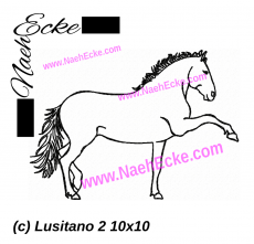 Stickdatei Lusitano 2 10x10