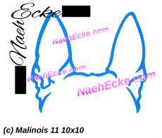 Stickdatei Malinois 11 10x10