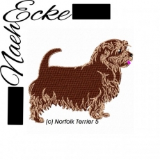 Stickdatei Norfolk Terrier Nr. 5 10x10 <br />