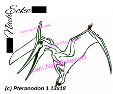 Stickdatei Pteranodon 1 13x18 / 14x20