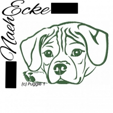 Stickdatei Puggle Nr. 1 13x18 <br />