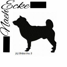 Stickdatei Shiba Inu 3 10x10 <br />